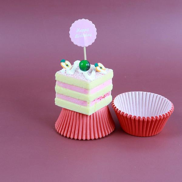 Rainbow Red Colorful Cup Muffin Cupcake Liner Cupcake Paper Baking Cup Muffin Cake Mold Decorating Tool Cupcake Paper