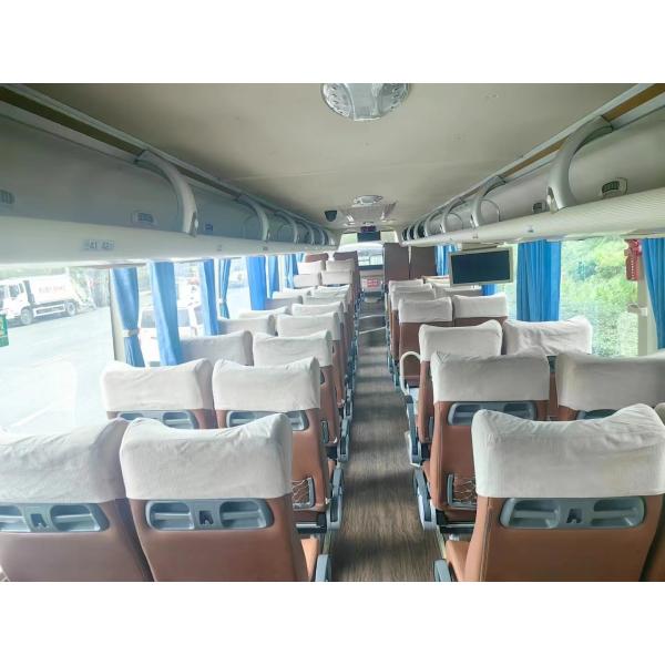Affordable 6118 Model 54-Seater Bus with Two Doors Airbag Chassis and 9726ML Displacement