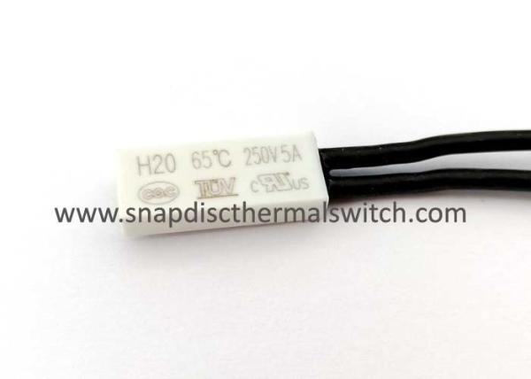 Temperature Protection H20 65 Deg C Thermal Protection Switch For Warm Handbag