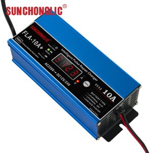 10a Smart 12v / 24v Charger With Auto Voltage Recognition 10a Current & Rugged Design