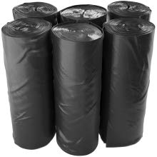 Heavy Duty Large Trash Bags, 95 Gallon for Big Garbage Can, Liner, Container, Bin, Lawn Leaves, Outside -Thick 2 Mil