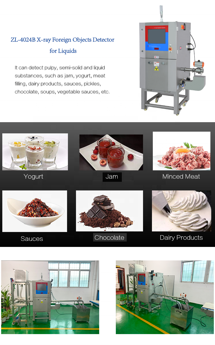 Food Industry X-Ray Inspection System X-Ray Food Inspection Machine for Foreign Body Detection with High-Resolution Imaging