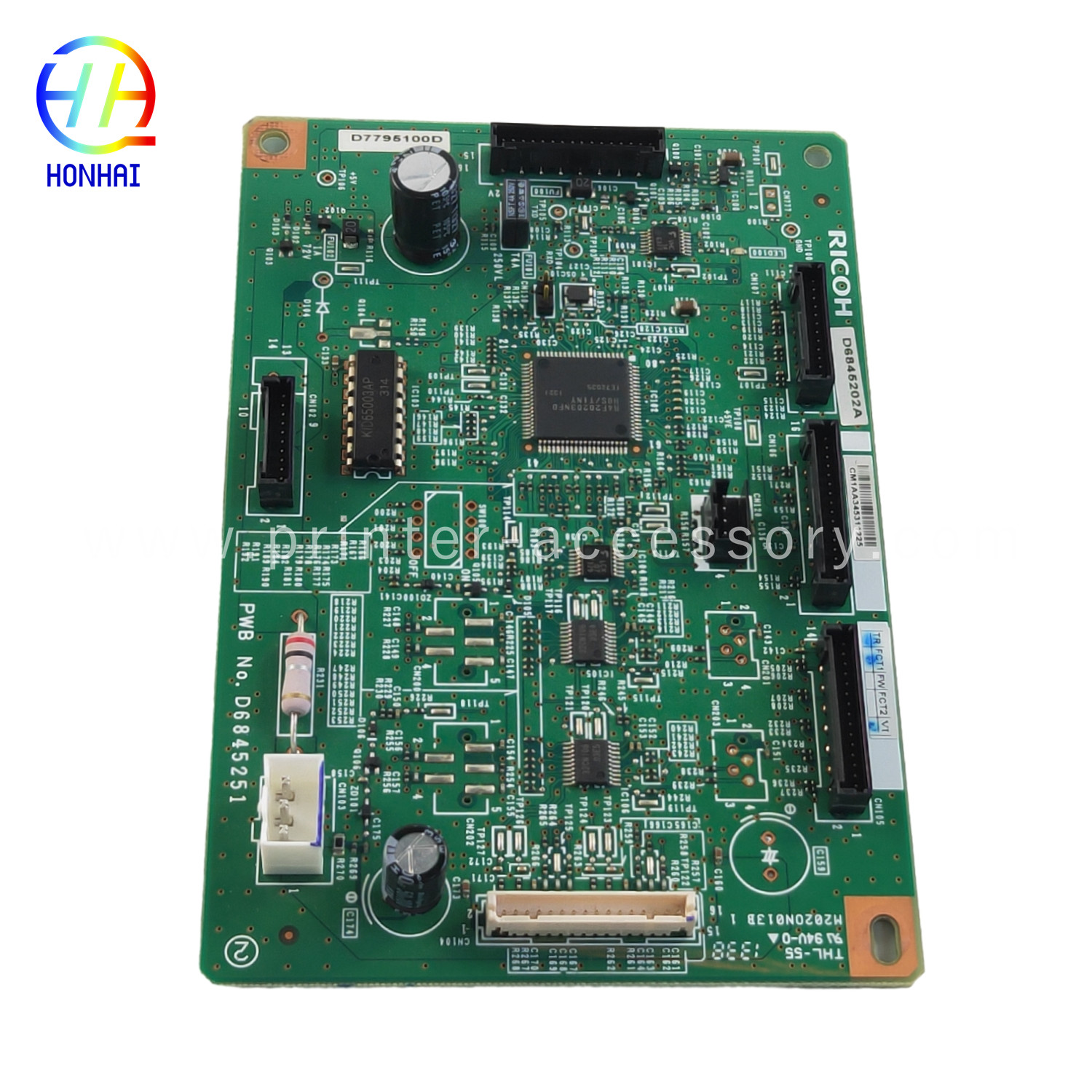 Главная панель управления PCB для Ricoh MPC3003 D7795100