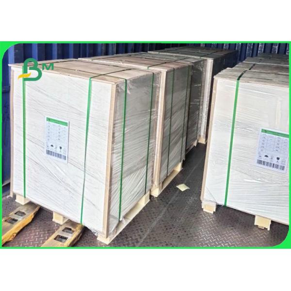 100% Safe 250gsm 325gsm Coated Kraft Paper Board For Dry Food Packaging