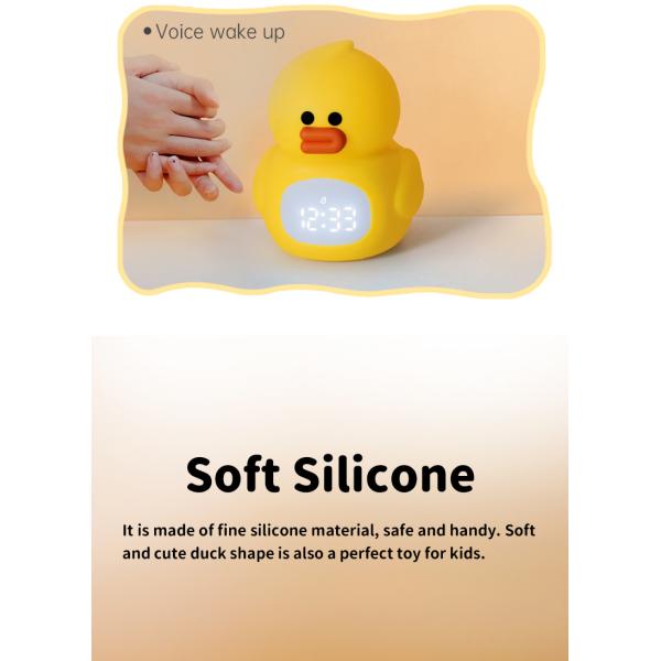 Lâmpada de toque de silicone para crianças