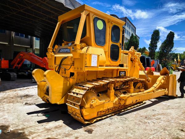 Original CAT D7G Caterpillar Used Bulldozers CAT D7G With 35 Ton Winch