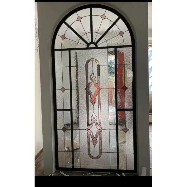 Стеклянное стекло вкладывает декоративную дверь стекло церковь красочное окно стекло Тиф дверь