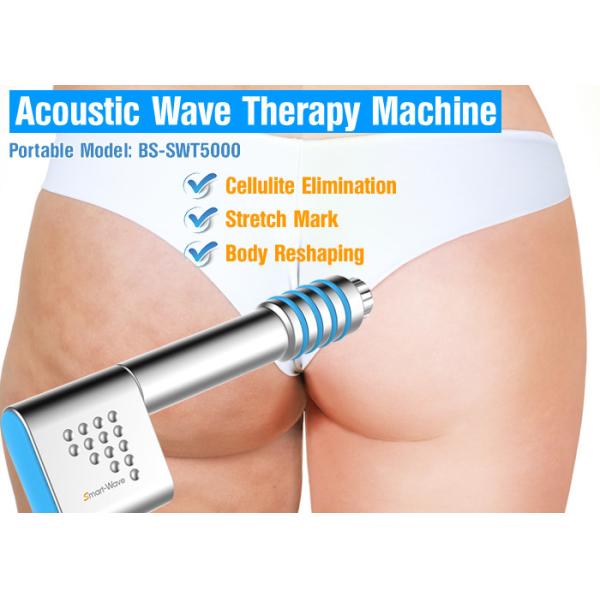 Машина терапией акустической волны обработки целлюлита, оборудование шоковой терапии