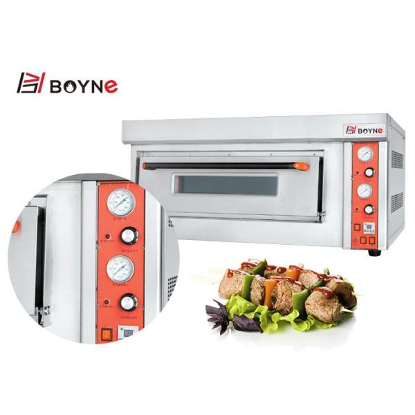 Commercial Pizza Oven 20~500°C one Deck Durable Stainless Steel Gas Bakery Ovens