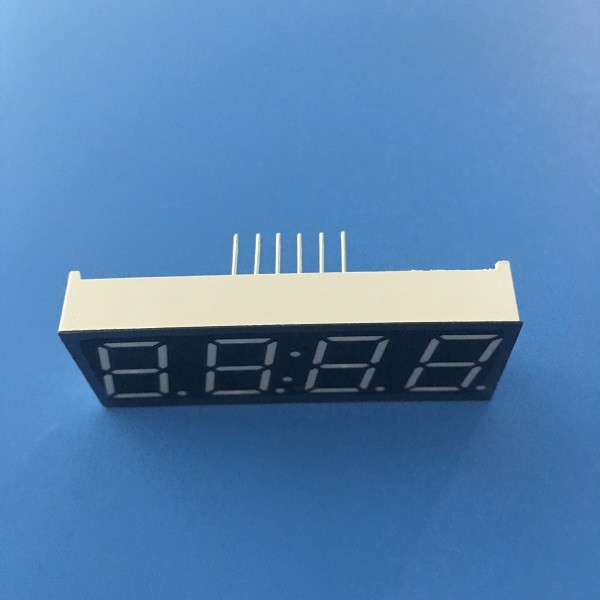 Ultra Bright White 0.56 Inch LED Clock Display Common Anode for Oven Timers and Instrument Panels