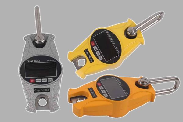 Aluminum Housing Portable Electronic Crane Scale with Stainless Steek Hook