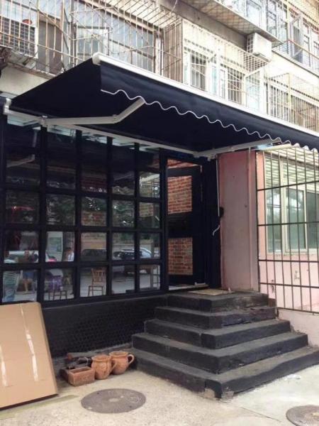 Toldo retrátil da gaveta completa de alumínio exterior para o pátio, terrance, jardim, para-sol do hotel
