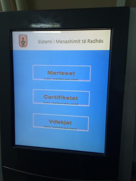 Multiple Service Queue Management System with Ticket Dispenser,Calling Pad,Counter Display