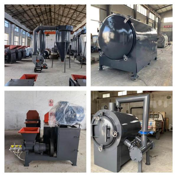 briquetas de la biomasa de 50m m que fabrican la máquina de la briqueta del bagazo de la caña de azúcar de la máquina 500kg/H