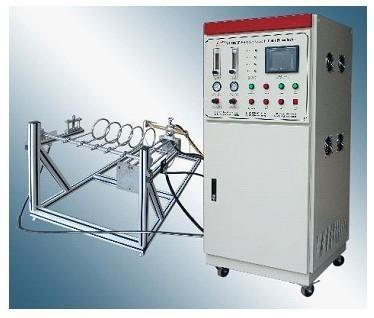 Resistência do fio IEC60331-11 & do cabo ao verificador de choque do fogo/à câmara mecânicos teste da inflamabilidade