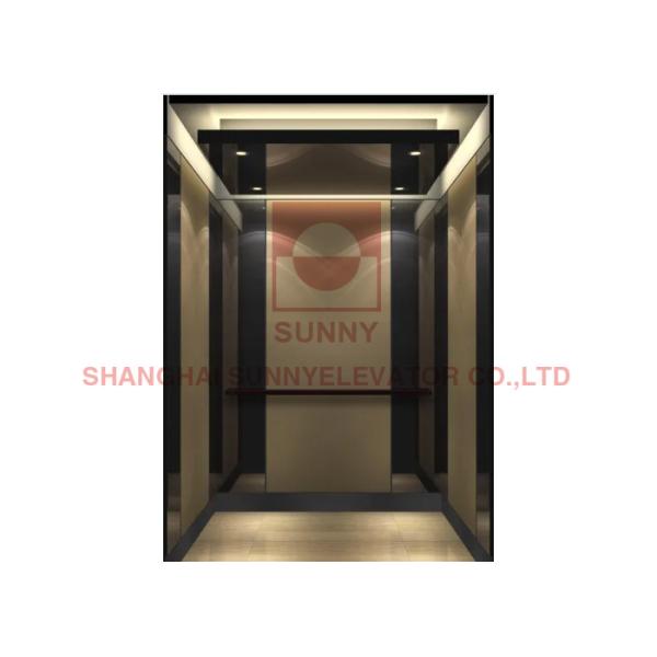 Подъем пассажира частного владения Roomless 320kg машины MRL деревянный