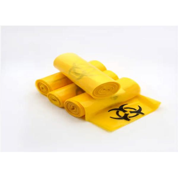 Light Weight Medical Garbage Bags Anti - Puncture And Strong Sealing