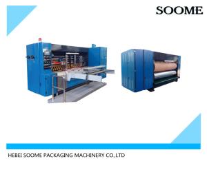 High Speed Die Cutting Creasing Machine , Electric Automatic Die Cutter
