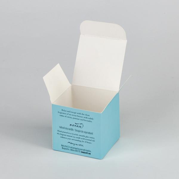 Custom Full Color Printing Perfume Packaging Box Tuck Top Box
