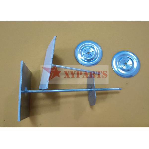 Вешалка изоляции собственной личности слипчивая прикалывает Pre гальванизированную сталь углерода для стеклянной ваты