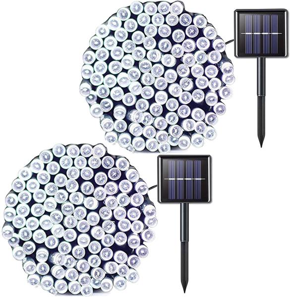 IP65 Solar Fairy Lights Outdoor Waterproof String Light 10m 2700k