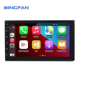 7' 2 DIN Car Radio Android 9.0 GPS Navi Car Screen для Apple Carplay & Android Авто FM Авторадио мультимедиа BT зеркало