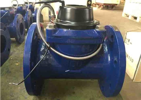 DN50 - 300 PN16 Hot Woltman Water Meter With Pulse Emitter For Remote Reading