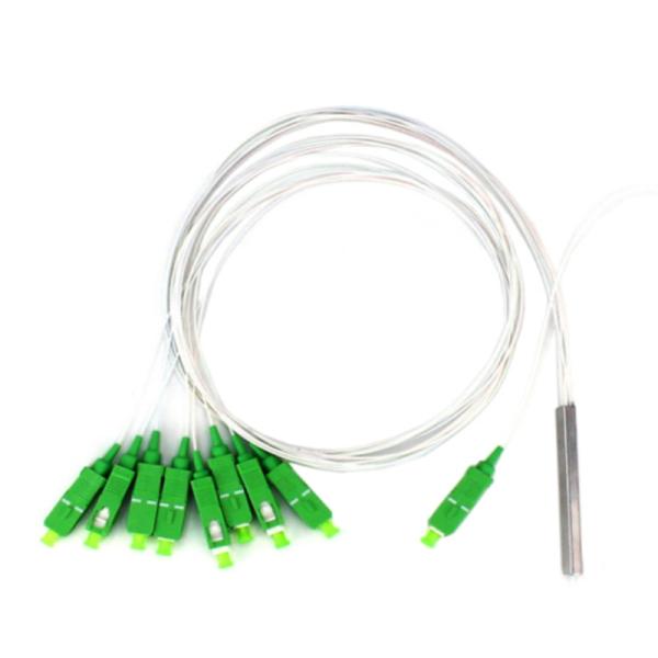1 * 8-управляемый ABS Box SC APC UPC Multiplexer FTTH Optical PLC Splitter для волокна GPON EPON
