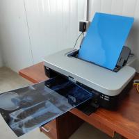 35x43CM Película de rayos X médicos azules para las modalidades de imagen de TC MRI