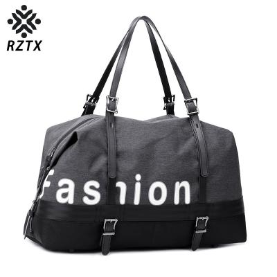 Black Gray 16.8L Sports Gym Bag With Shoe Compartment OEM ODM