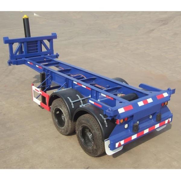 20FT/30FT/40FT/45FT 3axles Skeletal/Skeleton Chassis Container Semi Trailer with 1