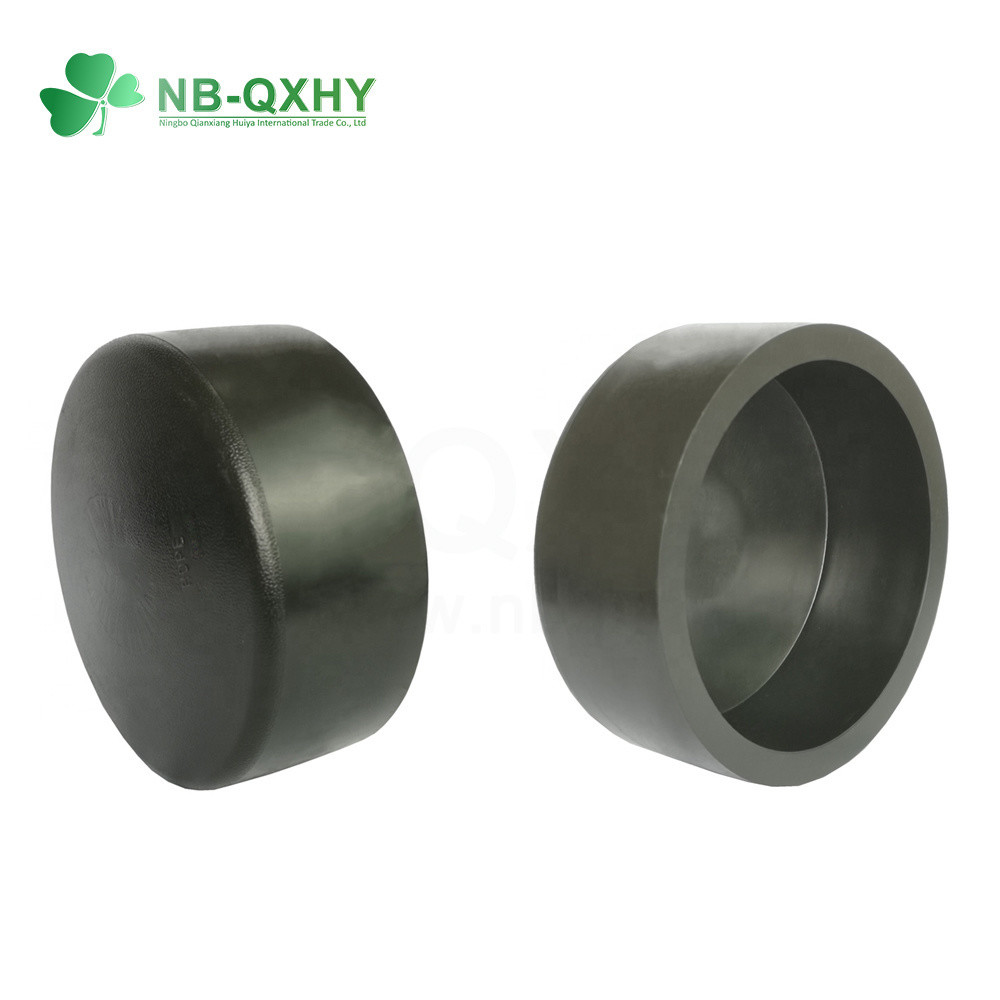 TUV CE Certified HDPE Socket Butt-Fusion End Cap для опции настройки водоснабжения