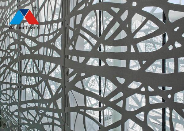 Fireproof Decorative Aluminium Screen Panels For Apartment External Wall Decoration