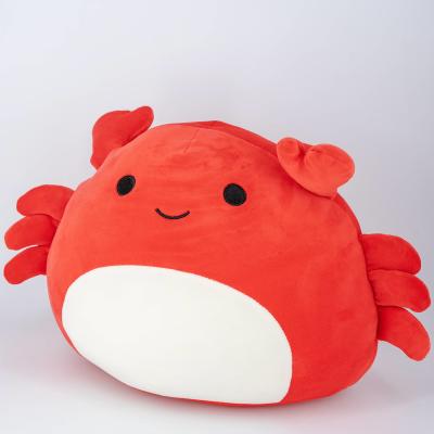 Soft Spandex Red Baby Crab Set Plush Throw Pillows y Stuffed Animals Pillows