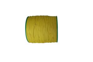 Amarelo alto da tenacidade 1,6 do jacquard milímetros de cabo do chicote de fios
