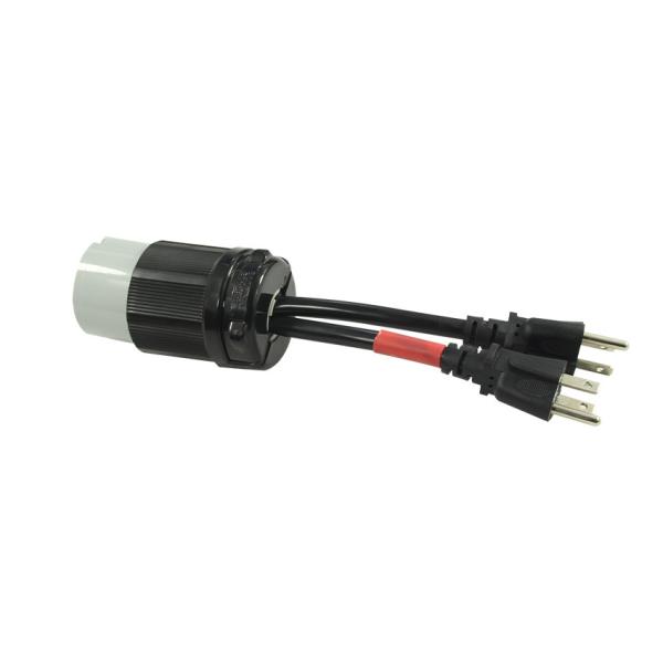 NEMA 5-15P to L14-20C 1ft 14/3 Extension Cord with ROHS USA CE