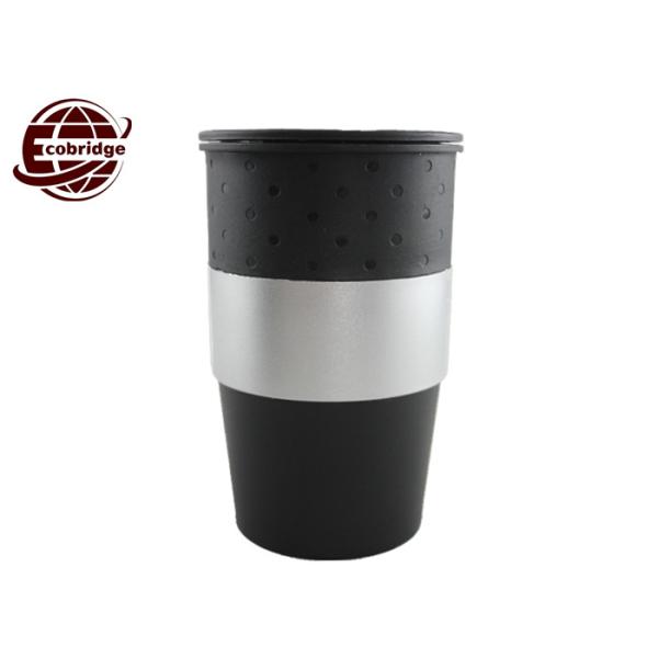 Personal Coffee Maker Gift Set 300ml Single Cup Served Black PP Auto - Off