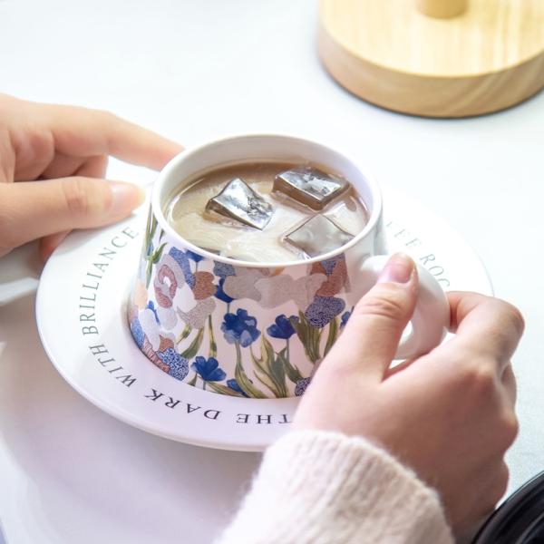 250 мл Порцелановая чашка Латте кружки Керамическая Чашка Таза Кафе Кофе Погода Деловые подарки