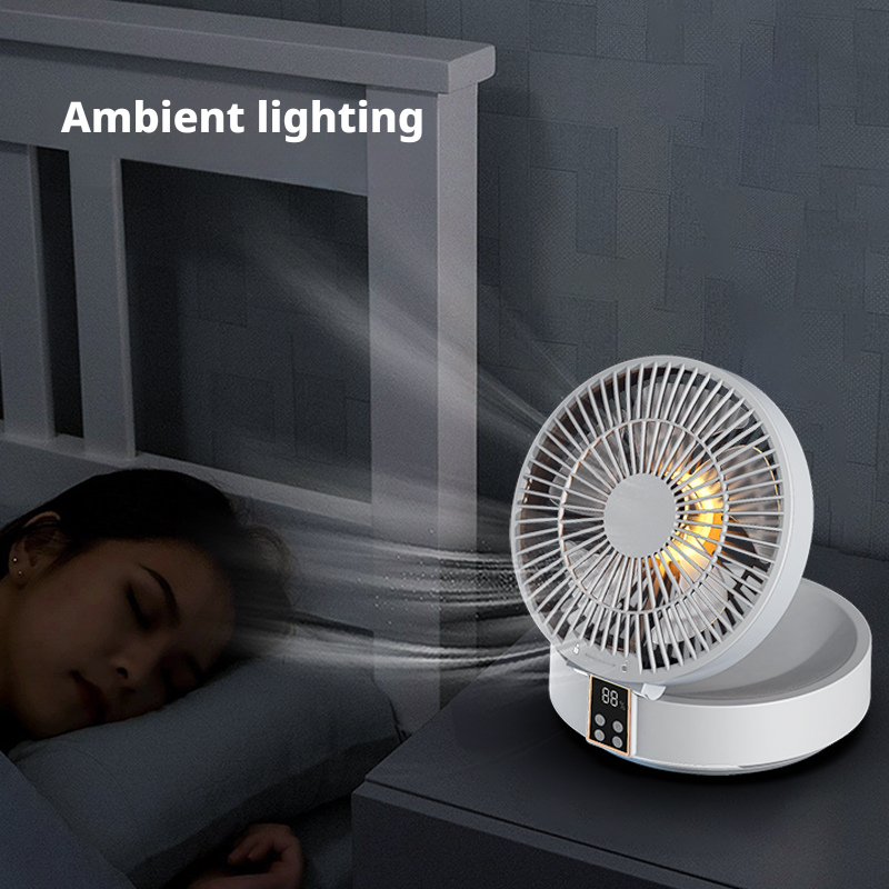 Household Portable Desk Fan Battery Powered Household Cooling Tool Custom Logo