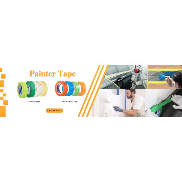 Automotive Painting Shield Protection Washi Masking Paper Tape with Custom Thickness