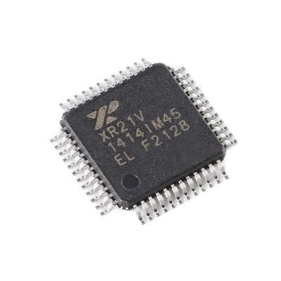 4 Channel  UART IC UART USB QUAD 48TQF  XR21V1414IM48TR-F