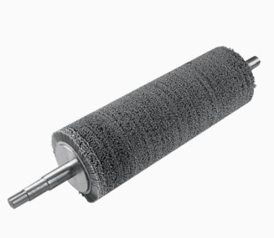 Brosse à roues en nylon industriel abrasif sur mesure Brosse à rouleaux de polissage abrasif Brosse à spirale