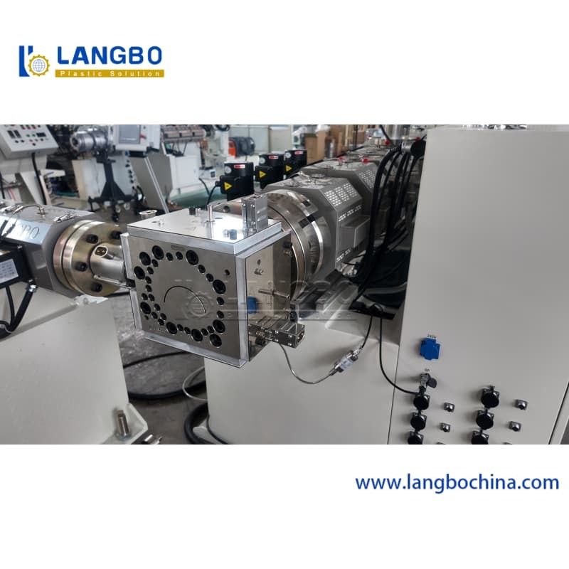 PVC Profile Extrusion Machine Customized Cross Section Profile Production