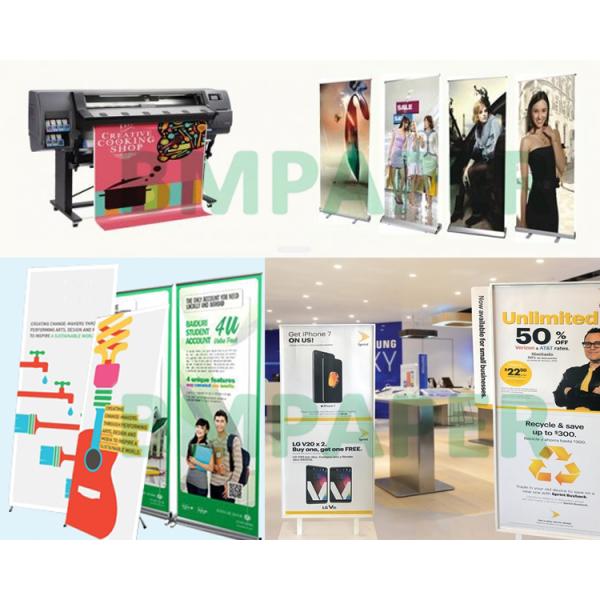 200 microns PP Synthetic Paper For Poster Display 52 x 48cm UV Ink Offset Printing