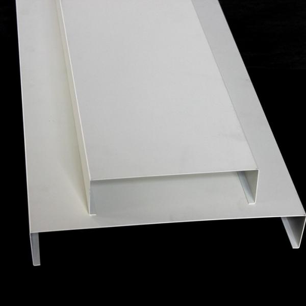 Powder Coated U15, U85, U135 Aluminum Strip Suspension Ceiling For Shopping Mall