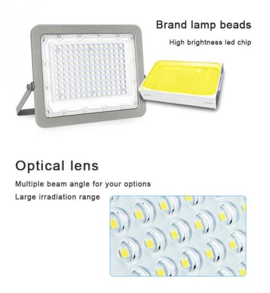 luz de inundação do diodo emissor de luz de 1000lm 10W IP65 que constrói a iluminação exterior 110Lm/W