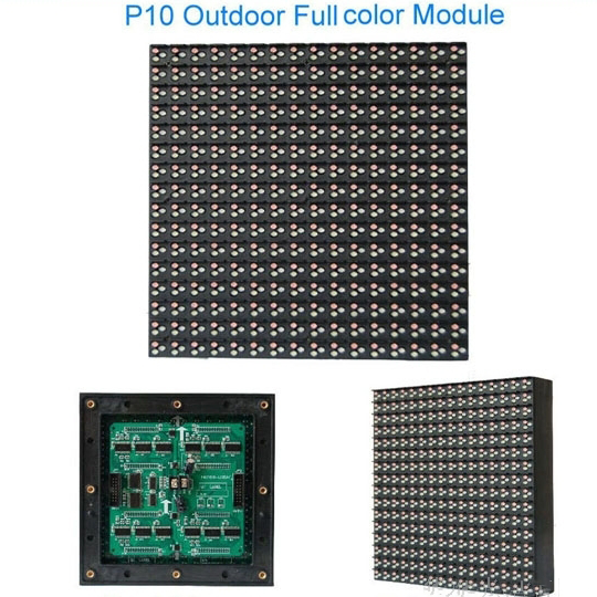 Waterproof Outdoor Fixed LED Display, Remote Control, Easy Access for Advertising