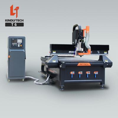 Máquina de gravação acrílica do router do CNC do ATC do tamanho de 1325 trabalhos para nenhum material do metal