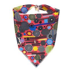 Bandana imprimé de chien de double couche