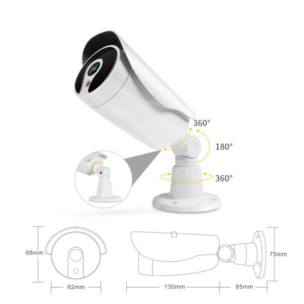 ZONE Bullet AHD Security Cameras For Home Mrt 30m IR Distance AZ-k3